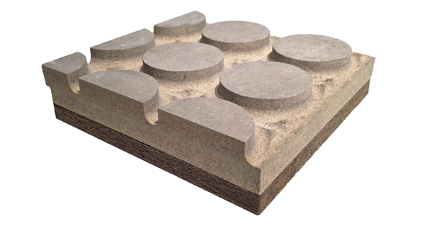 Pannelli radianti per la casa eco bio compatibile in cementolegno e fibra di legno BetonRadiant Fiber
